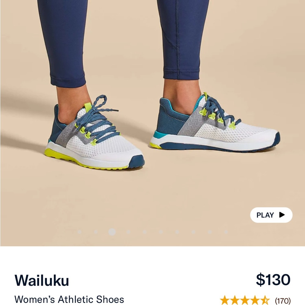 Olukai Wailuku Women’s Sneakers 9.5